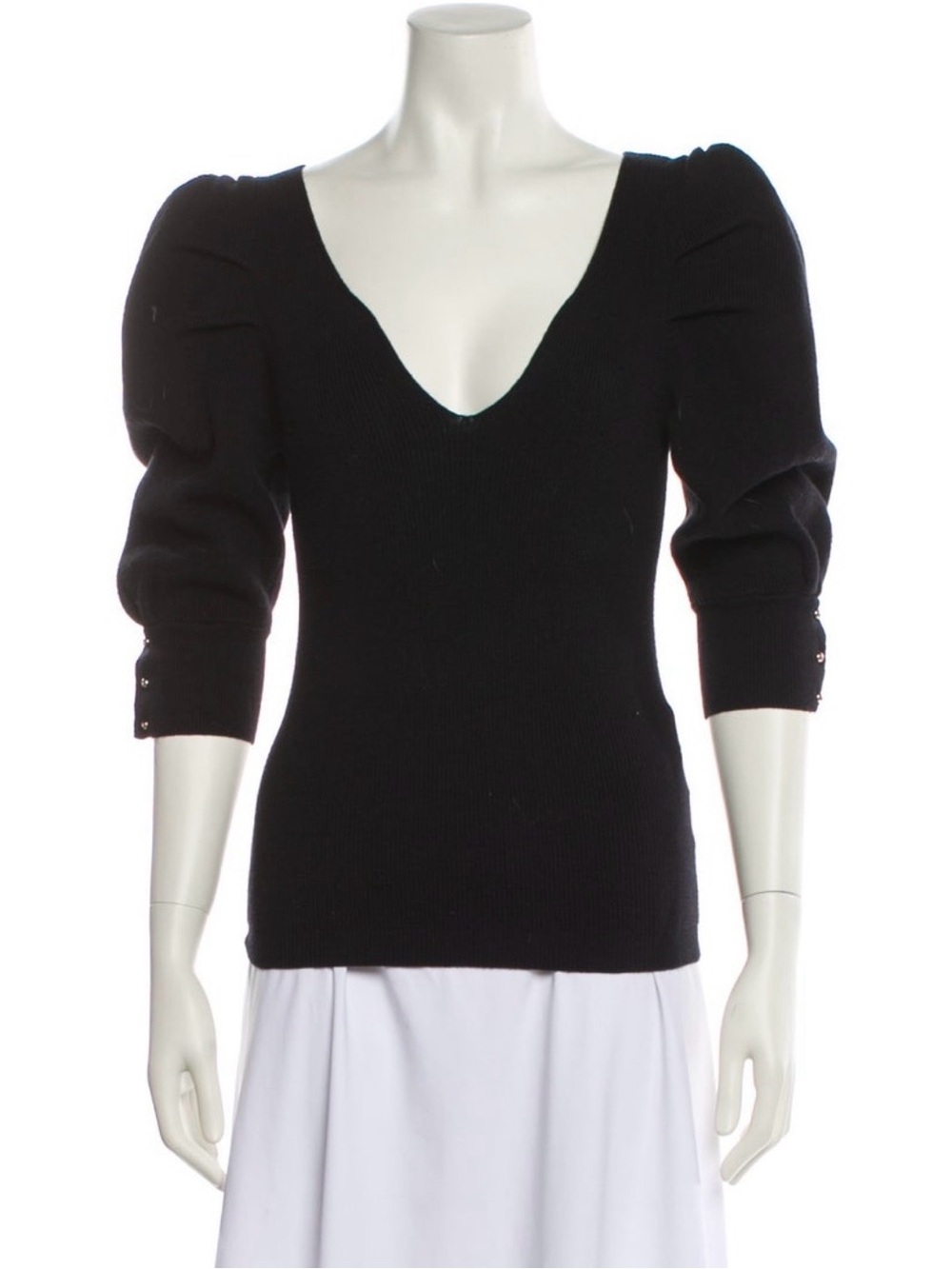 Ba&sh Cotton Wool Blend Sweater